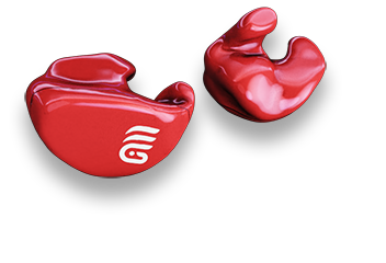 Aurica Music — индивидуальные мониторы, цвет корпуса — красный